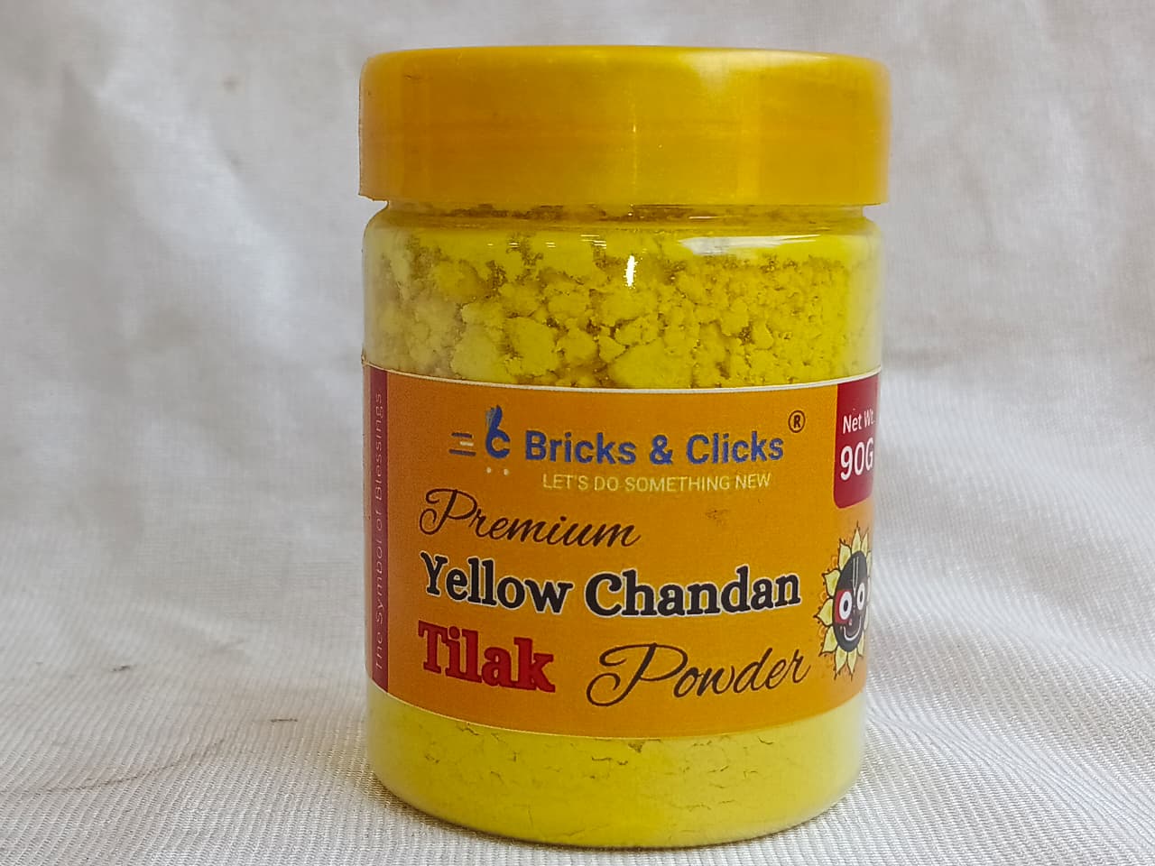 Yellow Chandan tilak