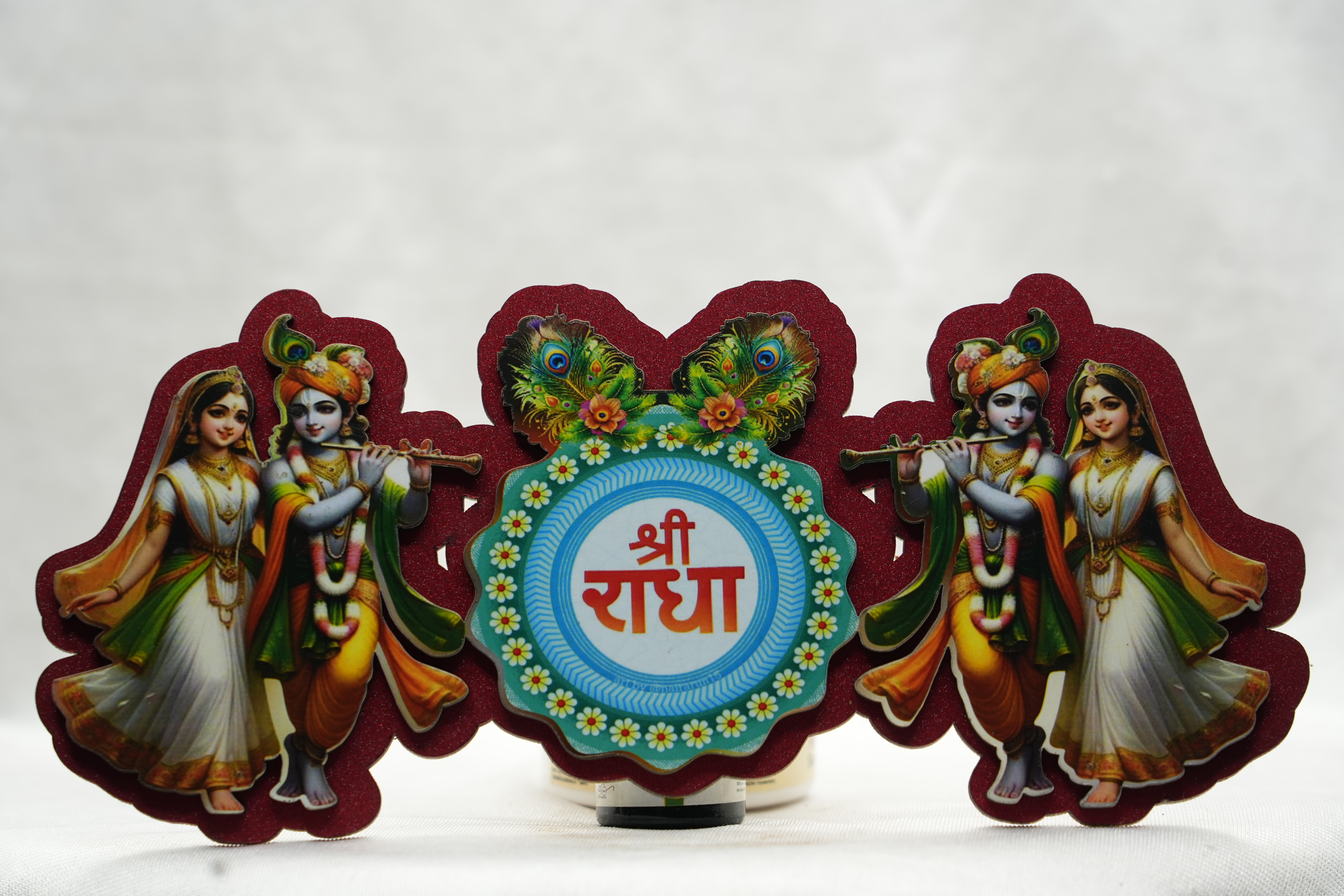 Radhe Krishna MDF Stickers 100