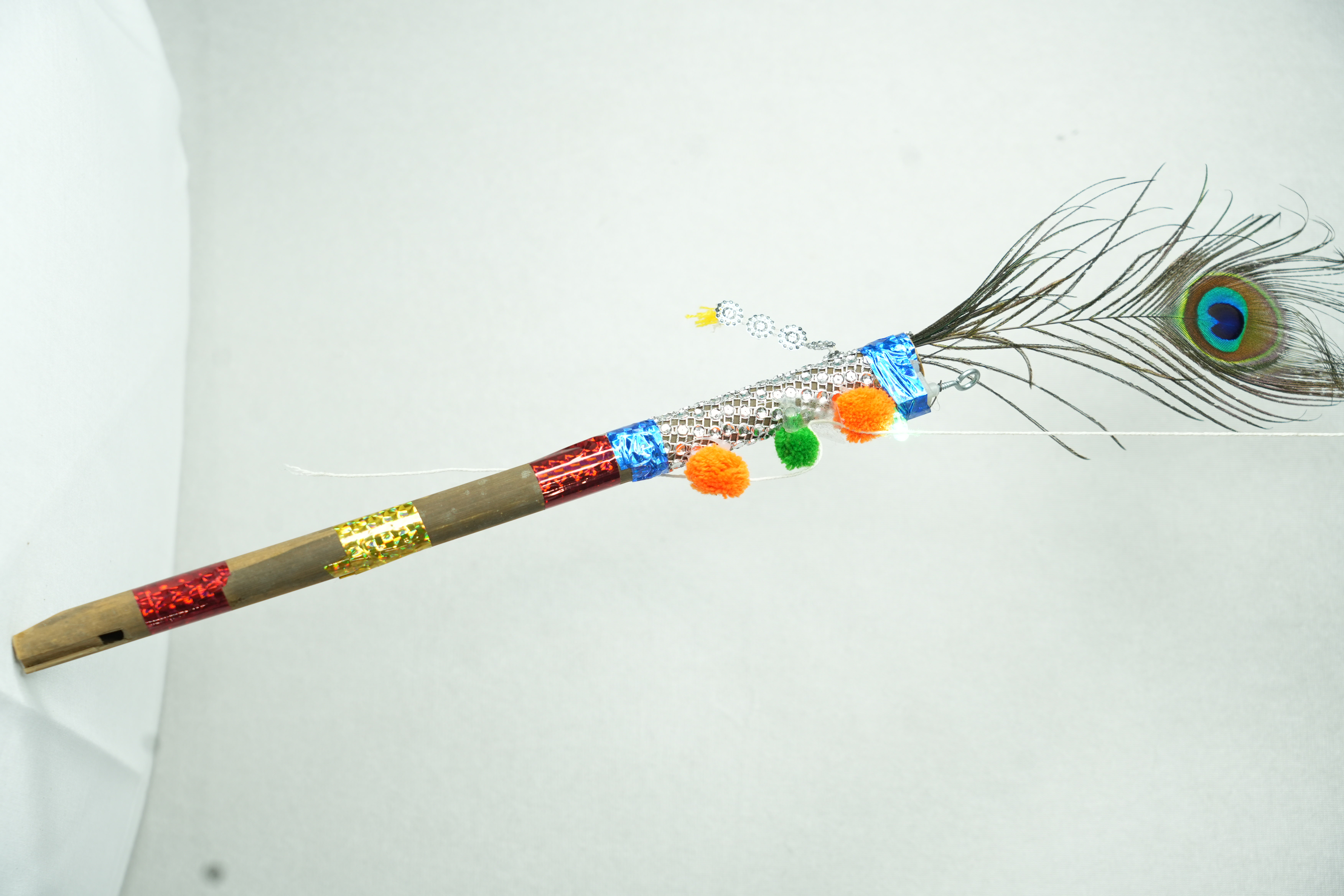 Shine And Peacock Bansuri