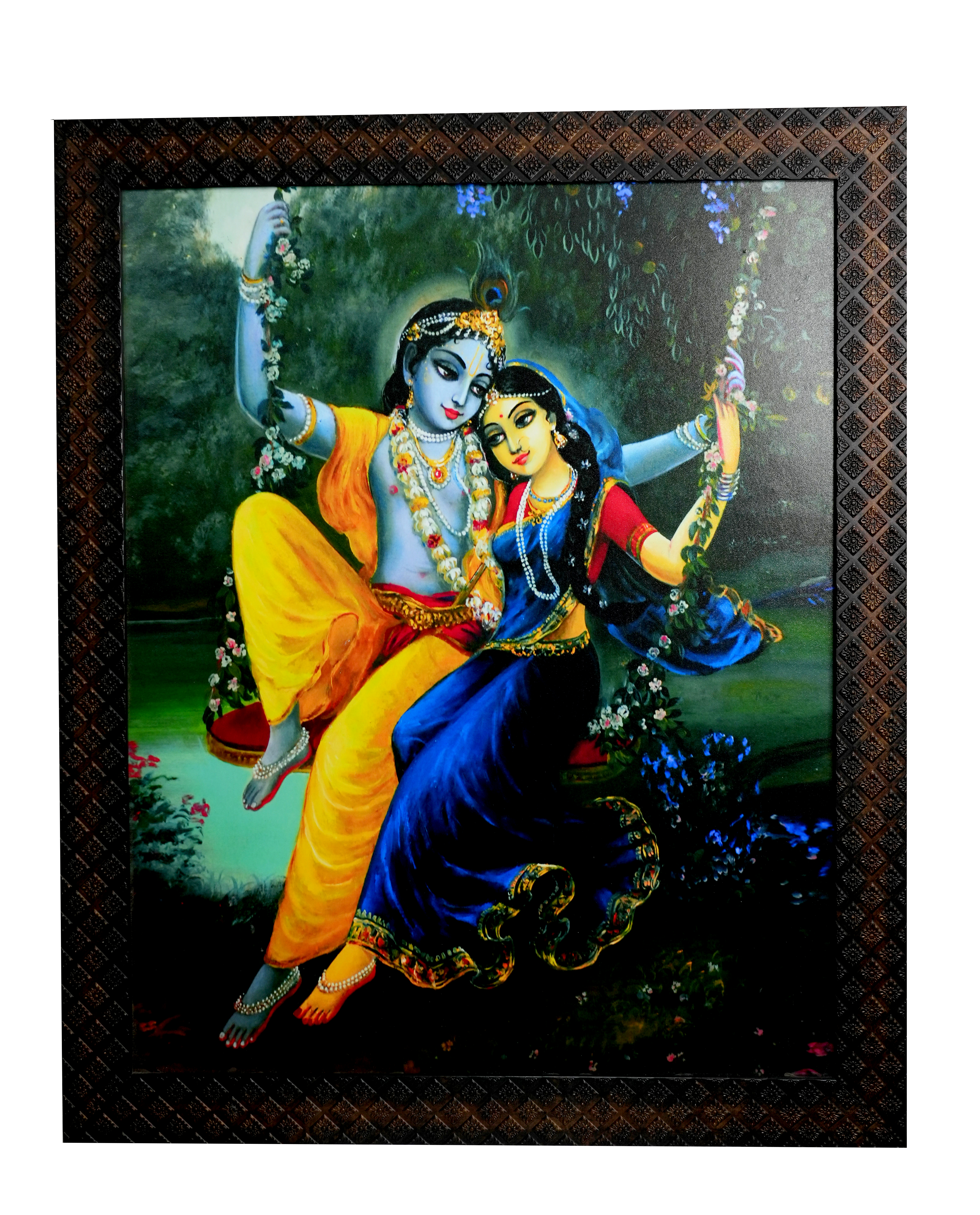 Radhe Krishana Photo Frame 400