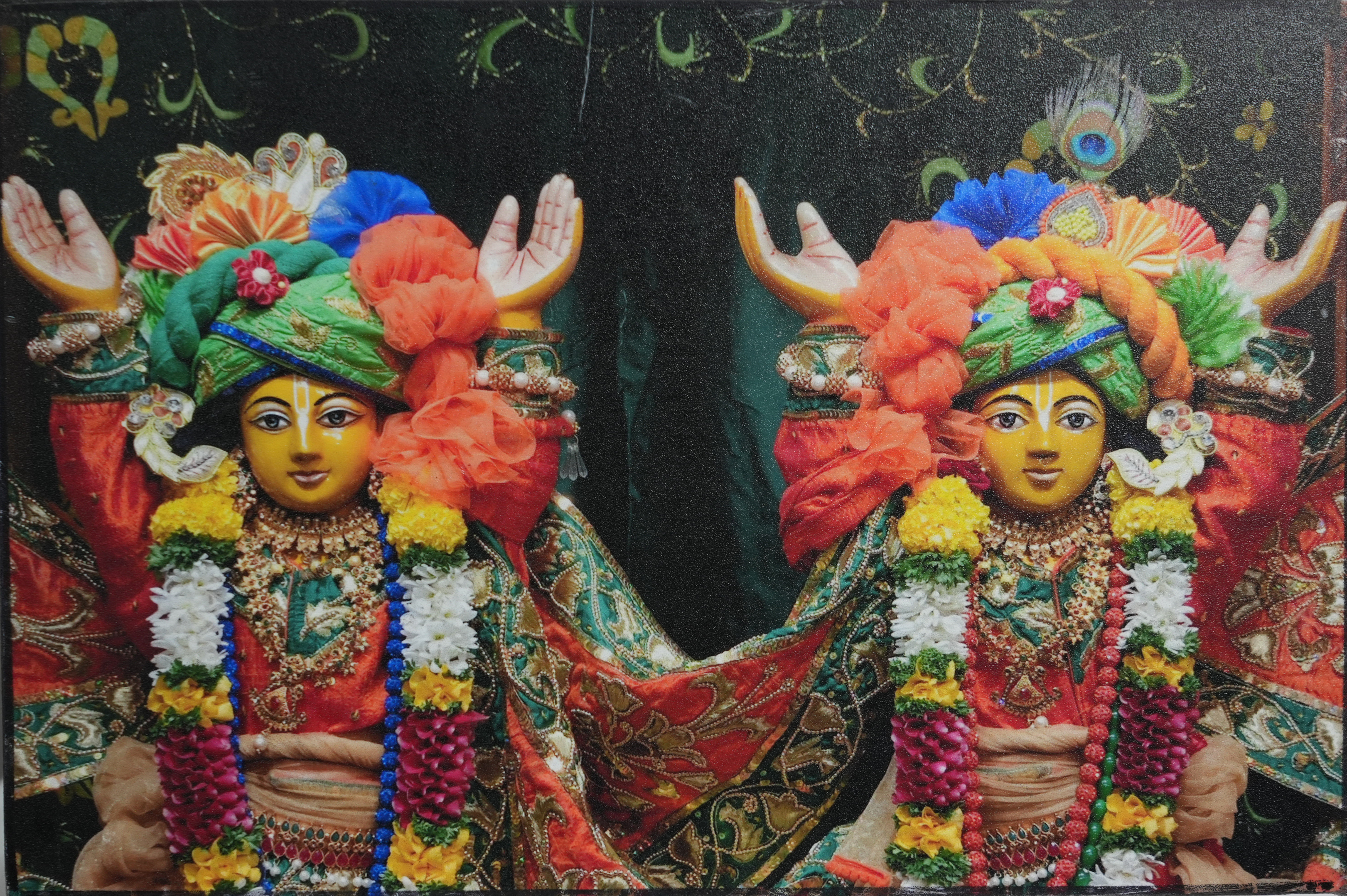 Gaur Nitai Photo Frame  200