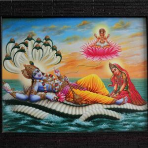 Laxmi Narayan Photo Frame 400