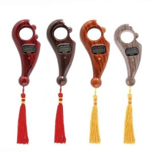 Finger Counter for Pooja Meditation Prayer Japa Puja Mala Plastic Bead Portable Rotating Digital Counter (Colour -Multi) 250
